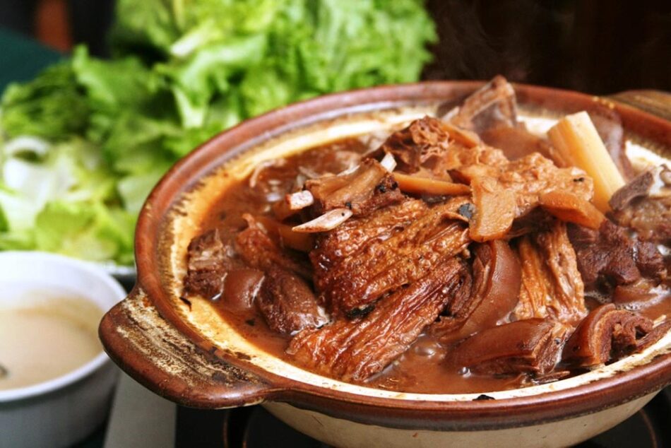 Soup with Goat meat